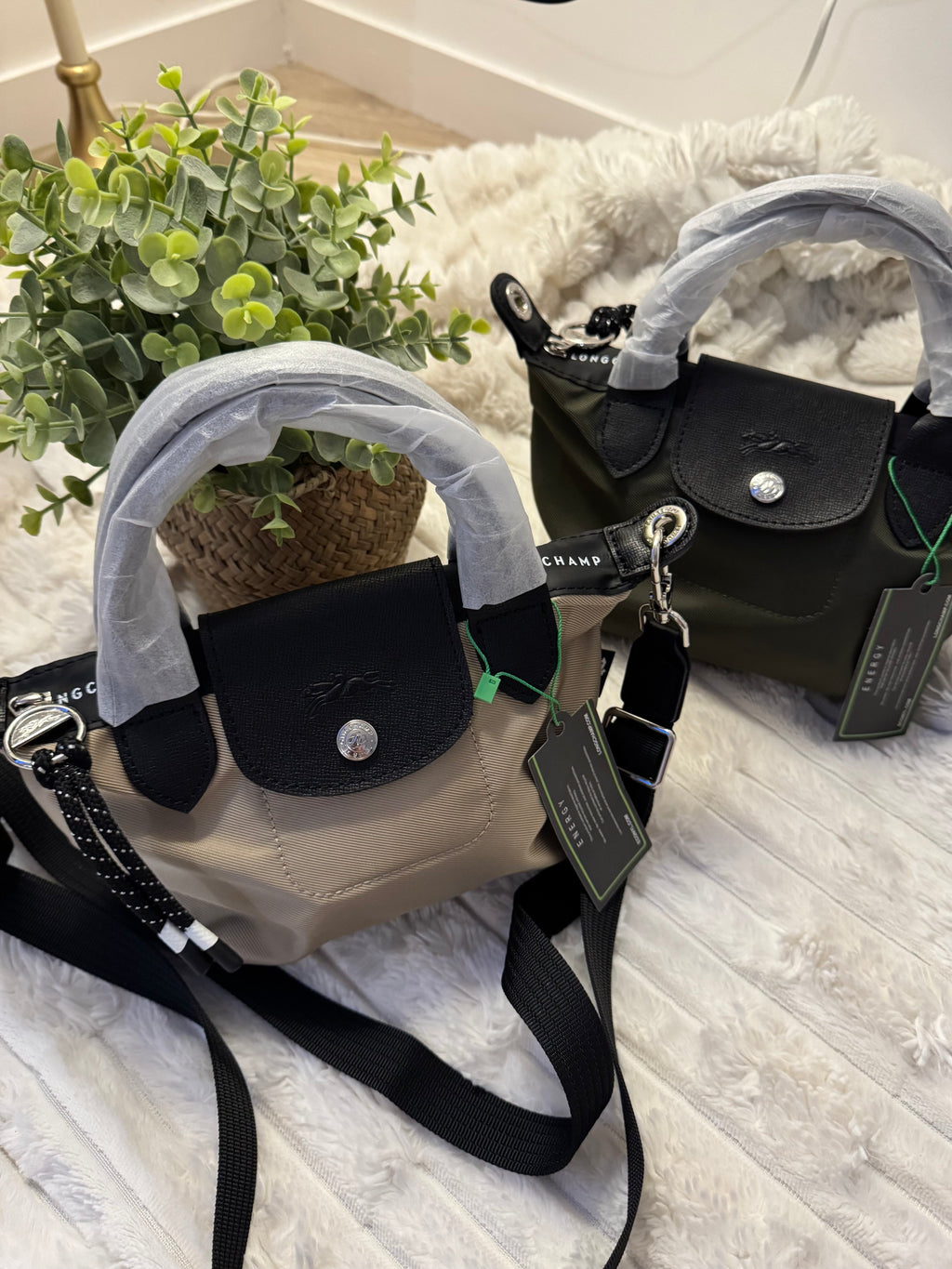 Sac à main pliable energie longchamp